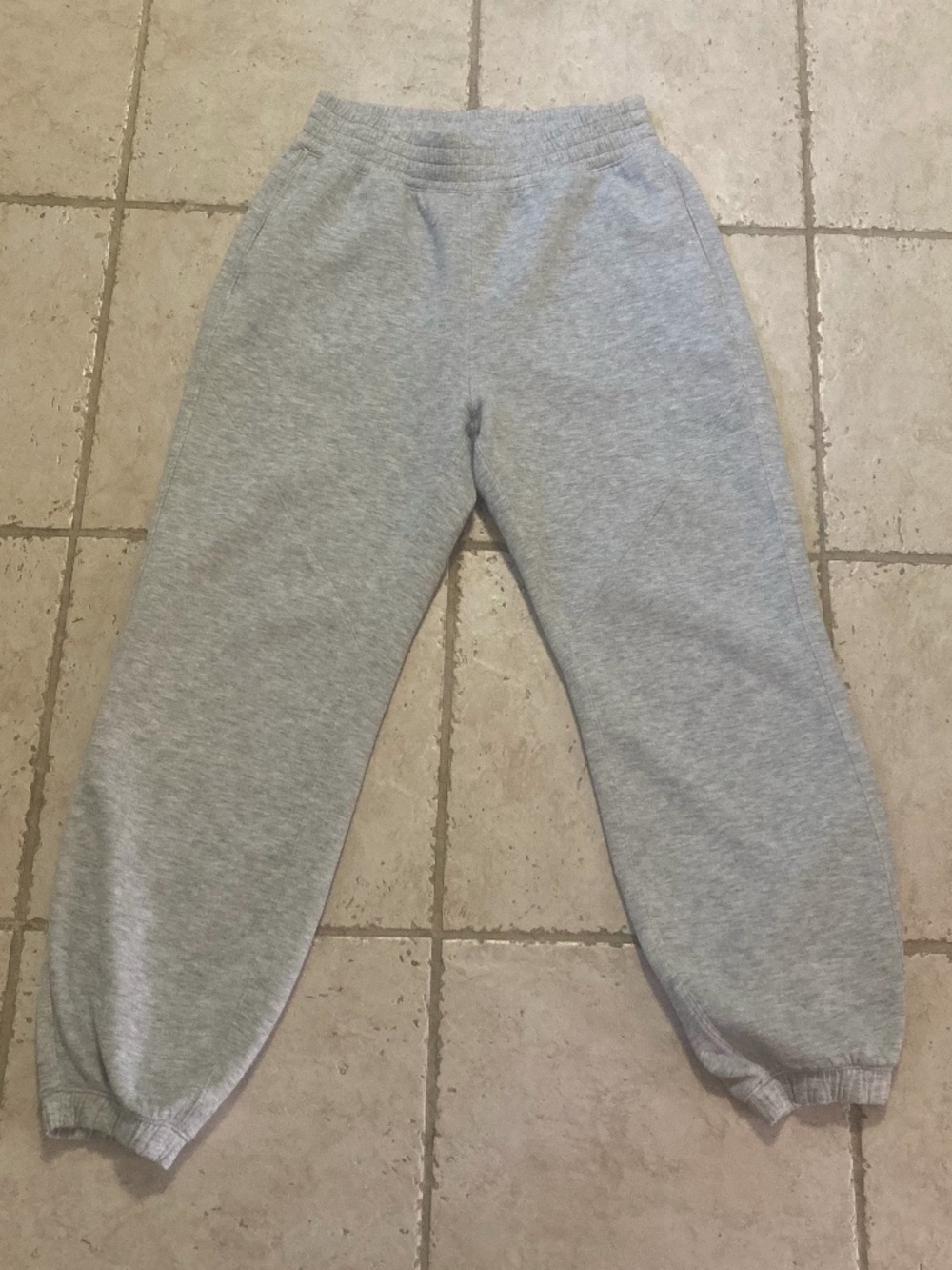 YPB Your Personal Best Abercrombie Light Gray Sweatpants Sweats Medium